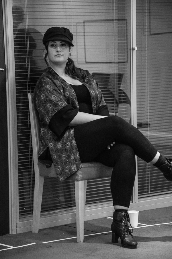 Photo Flash: Inside Rehearsal for GROTTY at The Bunker Image