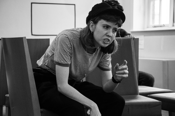 Photo Flash: Inside Rehearsal for GROTTY at The Bunker Image