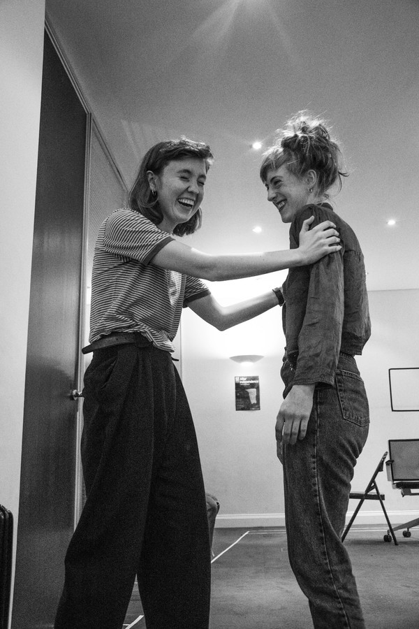 Photo Flash: Inside Rehearsal for GROTTY at The Bunker Image