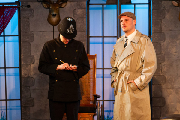 Richard Lisenby and Eric Fletcher in The Unexpected Guest - the Players Theatre

Phot Photo