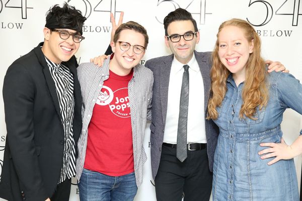 Photo Flash: BE MORE CHILL's Joe Iconis, George Salazar, and Will Roland at Feintein's/54 Below Image