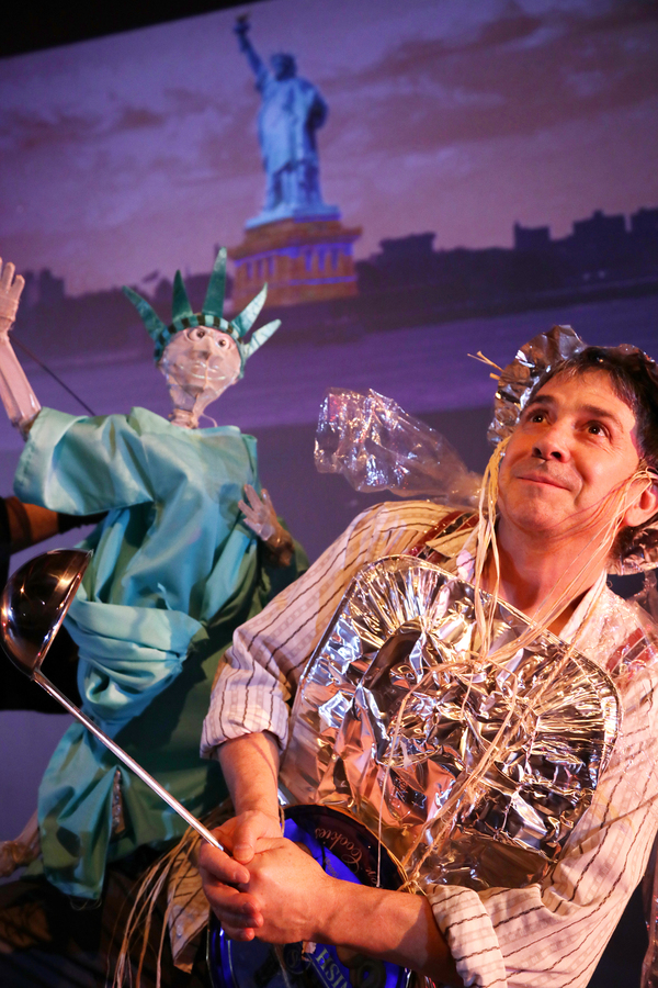 Photo Flash: Loco7 Dance Puppet Theatre Company Presents DON QUIXOTE TAKES NEW YORK at La MaMa  Image