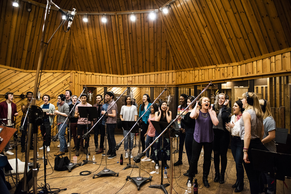 Photo Flash: Too Grool! In the Studio with MEAN GIRLS Cast Recording Image