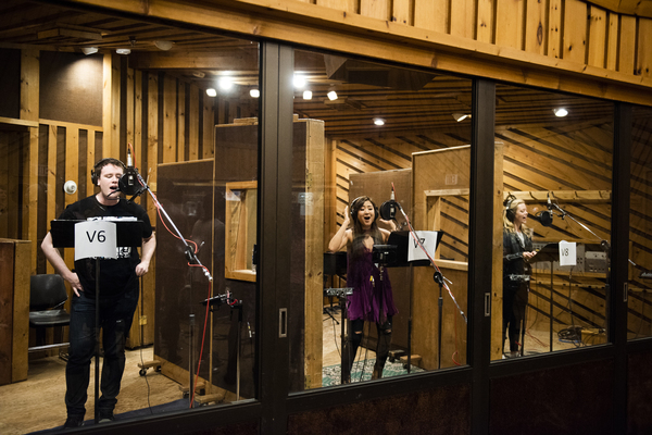 Photo Flash: Too Grool! In the Studio with MEAN GIRLS Cast Recording Image