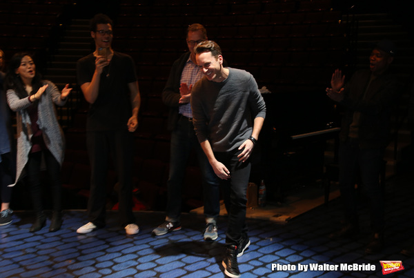 Exclusive Photo Coverage: Matt Wall Receives the Gypsy Robe for MY FAIR LADY! Image