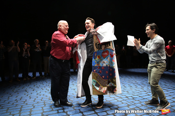 Exclusive Photo Coverage: Matt Wall Receives the Gypsy Robe for MY FAIR LADY! Image