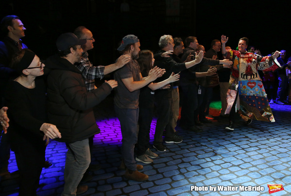 Exclusive Photo Coverage: Matt Wall Receives the Gypsy Robe for MY FAIR LADY! Image