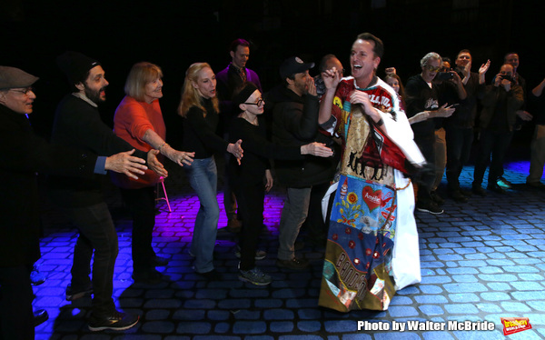 Exclusive Photo Coverage: Matt Wall Receives the Gypsy Robe for MY FAIR LADY! Image