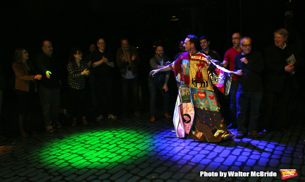 Exclusive Photo Coverage: Matt Wall Receives the Gypsy Robe for MY FAIR LADY! Image
