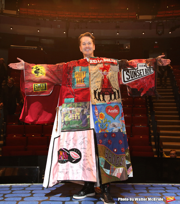 Exclusive Photo Coverage: Matt Wall Receives the Gypsy Robe for MY FAIR LADY! Image