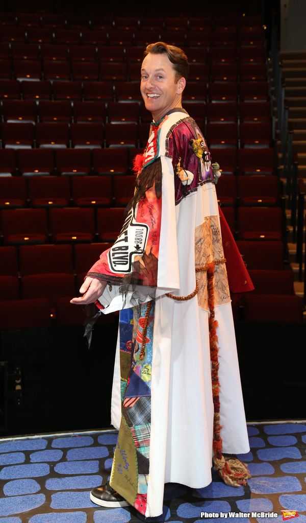 Exclusive Photo Coverage: Matt Wall Receives the Gypsy Robe for MY FAIR LADY! Image