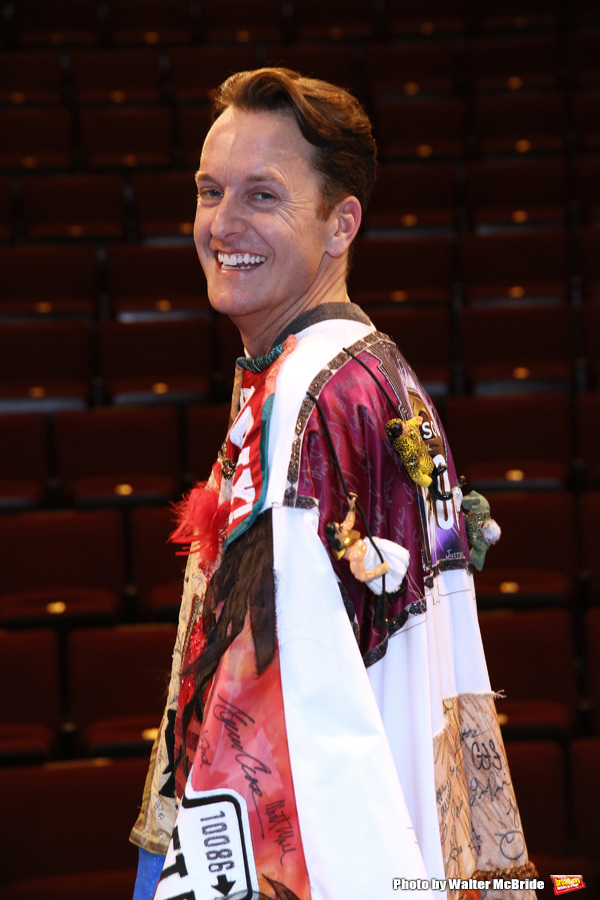 Exclusive Photo Coverage: Matt Wall Receives the Gypsy Robe for MY FAIR LADY! Image