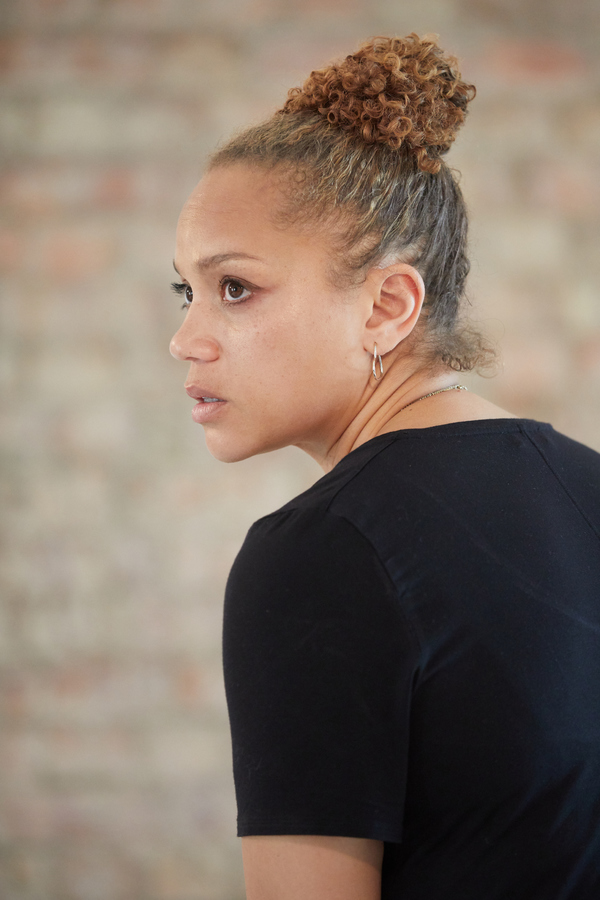 Photo Flash: In Rehearsal with Park Theatre's BUILDING THE WALL Image