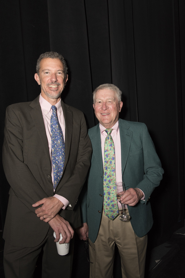 Alexander Fraser and Board Chair Marvin Woodall Photo