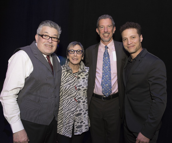 Lou Volpe, Robyn Goodman, Alexander Fraser and Justin Guarini Photo