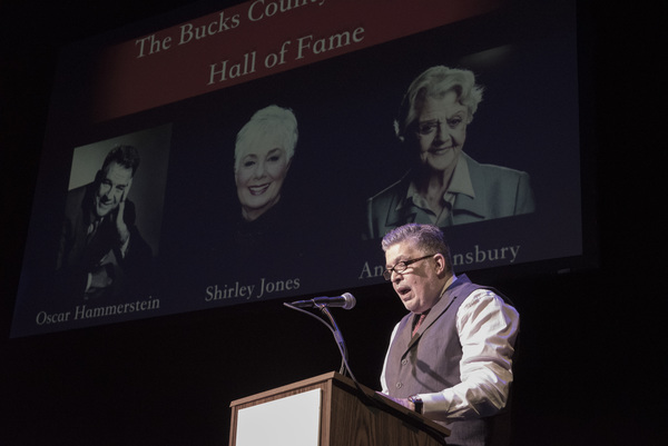 Lou Volpe - the fourth person to presented Bucks County Playhouse  Hall of Fame Award Photo