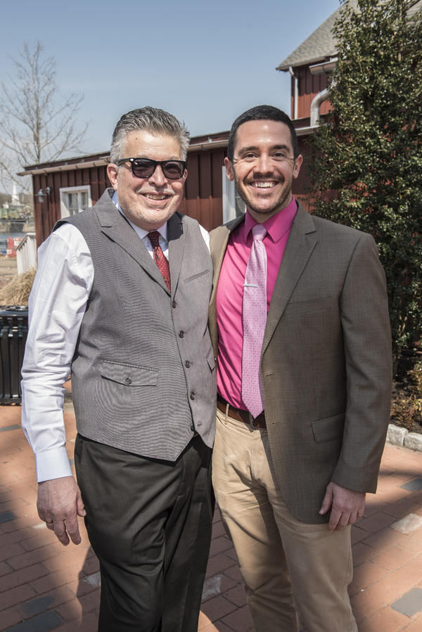 Lou Volpe and Hans Weichhart of Educational Theatre Association Photo