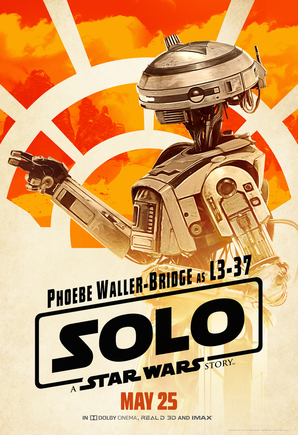 Photo Coverage: Check Out New Character Posters for SOLO: A STAR WARS STORY  Image