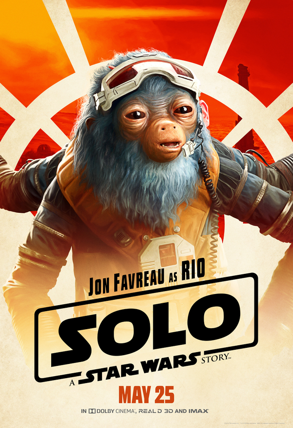 Photo Coverage: Check Out New Character Posters for SOLO: A STAR WARS STORY  Image