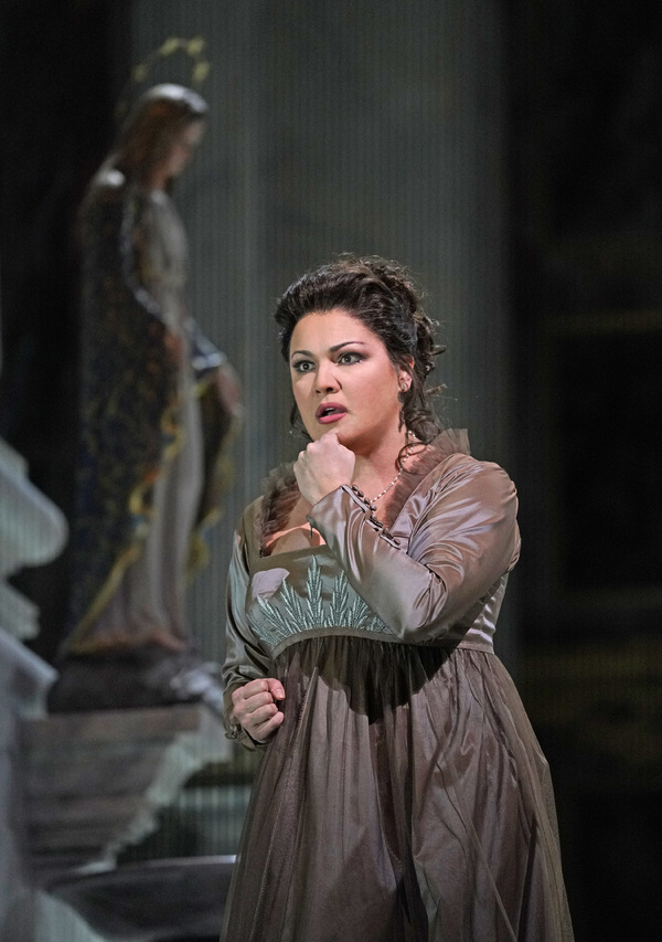 Anna Netrebko in the title role of Puccini's "Tosca." Photo: Ken Howard / Met Opera

 Photo