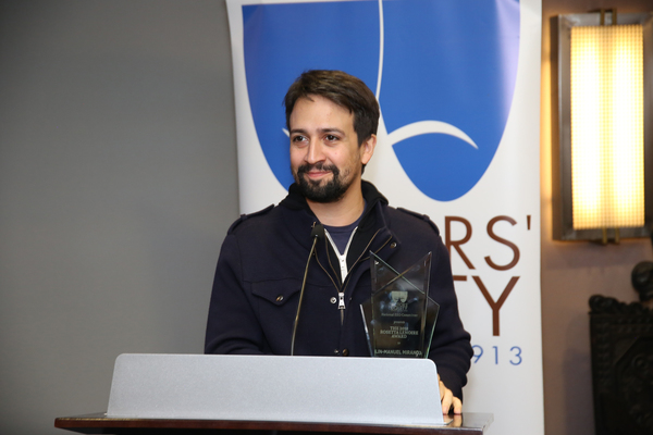 Photo Flash: Lin-Manuel Miranda Receives the 2018 Rosetta LeNoire Award Image