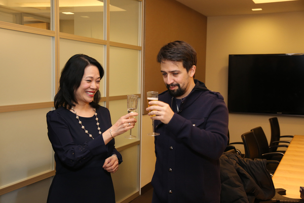 Photo Flash: Lin-Manuel Miranda Receives the 2018 Rosetta LeNoire Award Image