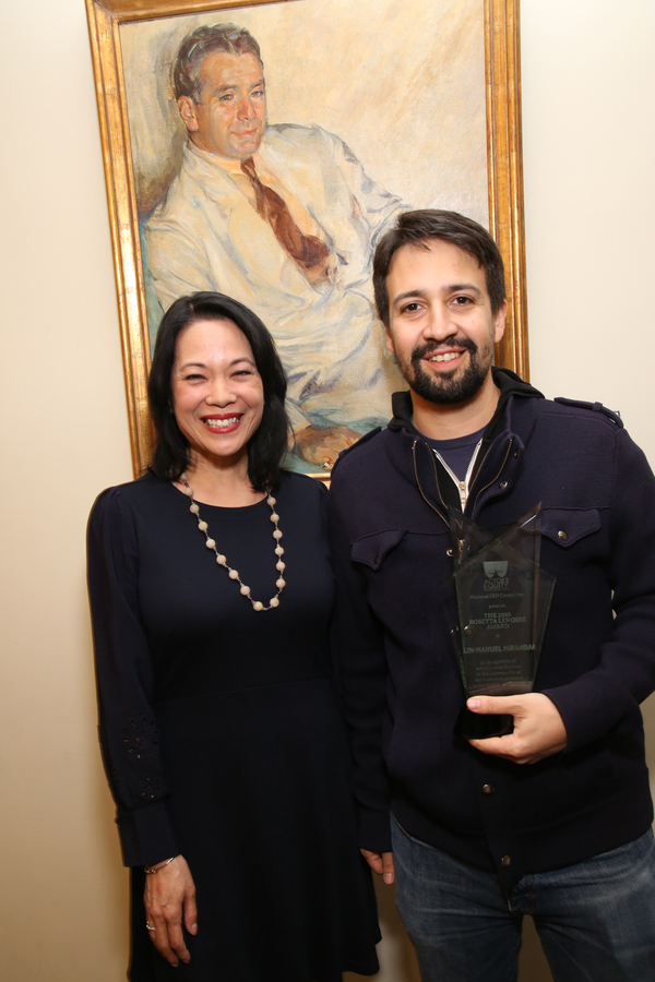 Photo Flash: Lin-Manuel Miranda Receives the 2018 Rosetta LeNoire Award Image