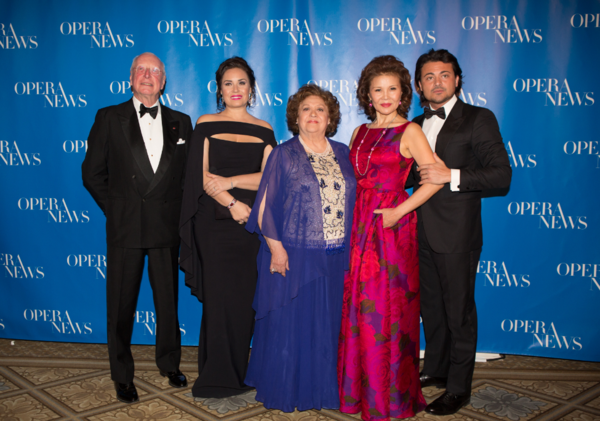 Honorees  William  Christie,  Sonya  Yoncheva,  Fiorenza  Cossotto,  Hei-Kyung  Hong  Photo