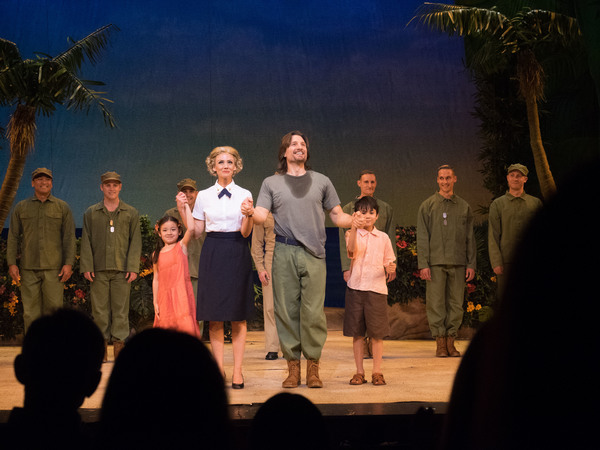 Photo Coverage: Curtain Call And Press Night Celebration Of McCoy Rigby Entertainment's SOUTH PACIFIC 