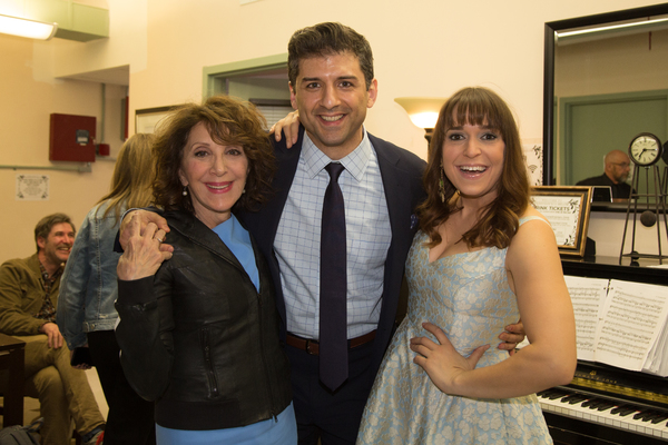 Andrea Martin, Tony Yazbeck, Jessica Vosk Photo