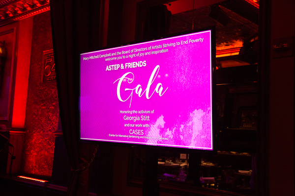 Photo Flash: The Stars Come Out to Honor Georgia Stitt at ASTEP Gala Image