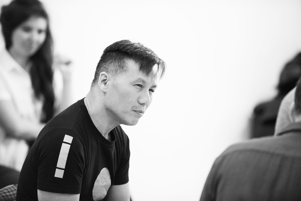 Photo Flash: In Rehearsal with Atlantic Theater Company's THE GREAT LEAP Image