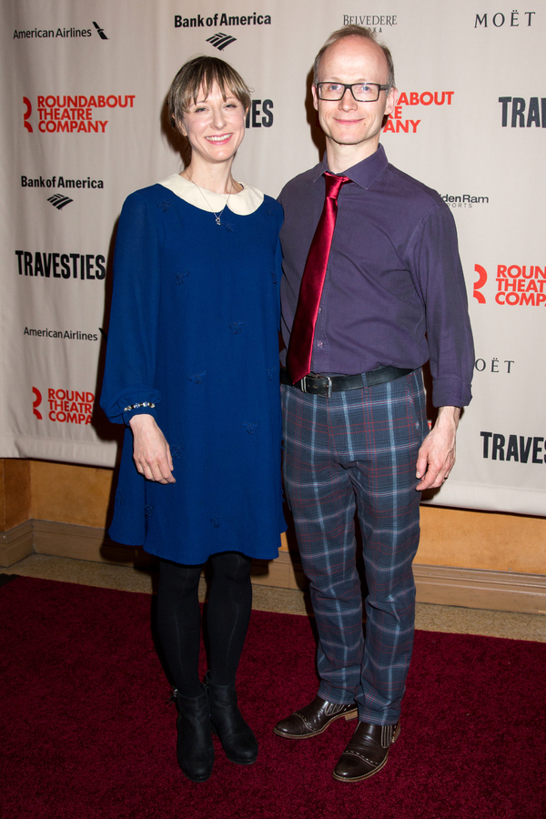 Photo Coverage: Tom Hollander & Company Take Opening Night Bows in TRAVESTIES! Image
