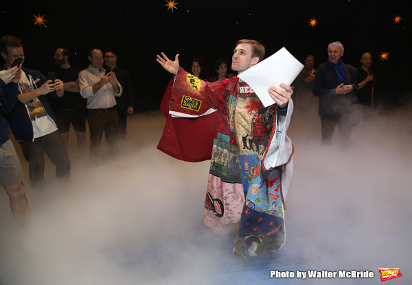 Exclusive Photo Coverage: Jess LeProtto Takes Home the Gypsy Robe for CAROUSEL!  Image