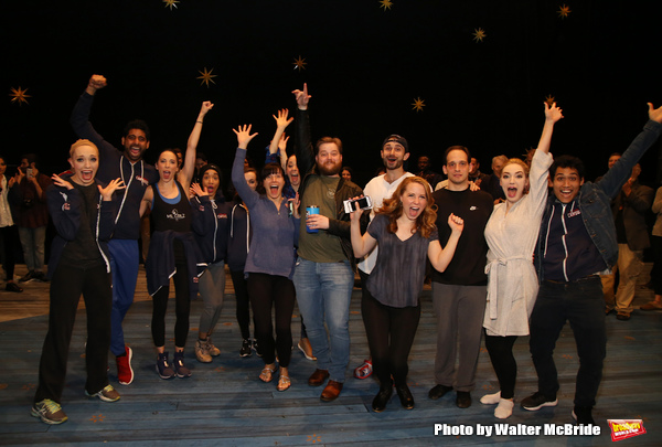 Exclusive Photo Coverage: Jess LeProtto Takes Home the Gypsy Robe for CAROUSEL!  Image