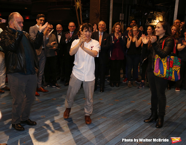 Exclusive Photo Coverage: Jess LeProtto Takes Home the Gypsy Robe for CAROUSEL! Image