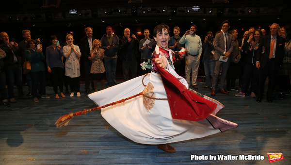 Exclusive Photo Coverage: Jess LeProtto Takes Home the Gypsy Robe for CAROUSEL!  Image