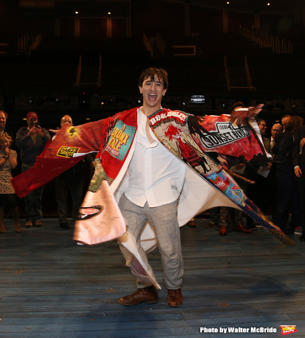 Exclusive Photo Coverage: Jess LeProtto Takes Home the Gypsy Robe for CAROUSEL!  Image