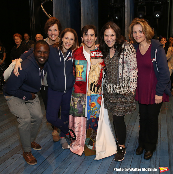 Exclusive Photo Coverage: Jess LeProtto Takes Home the Gypsy Robe for CAROUSEL! Image