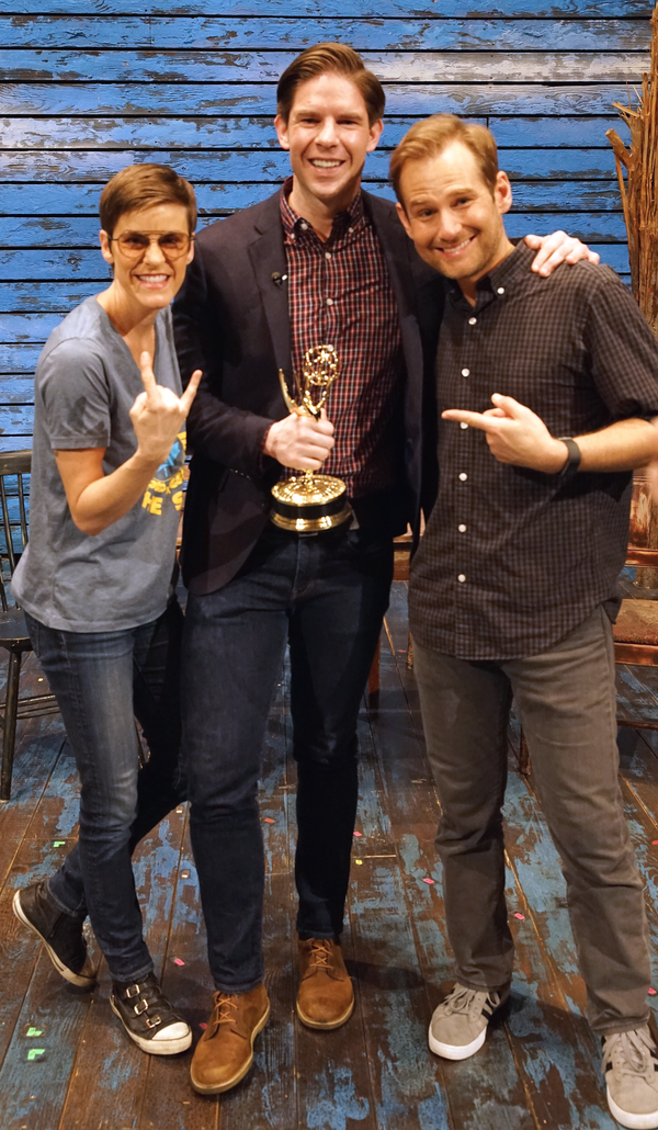 Photo Flash: COME FROM AWAY Cast Celebrates NY1 Emmy Win Image