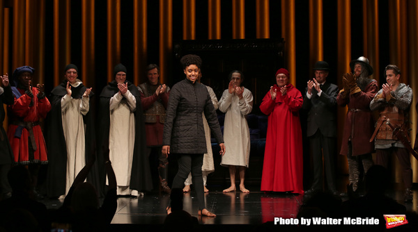 Photo Coverage: The Cast of SAINT JOAN Takes its Opening Night Bows Image