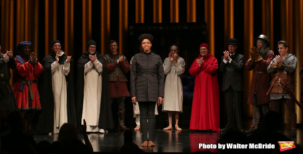Photo Coverage: The Cast of SAINT JOAN Takes its Opening Night Bows Image