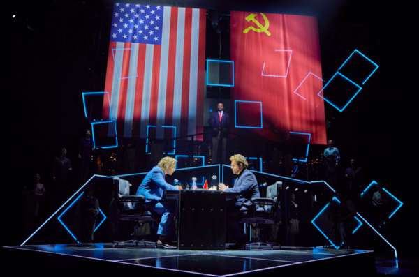 Photo Flash: First Look at Michael Ball and Alexandra Burke in CHESS at the London Coliseum Image