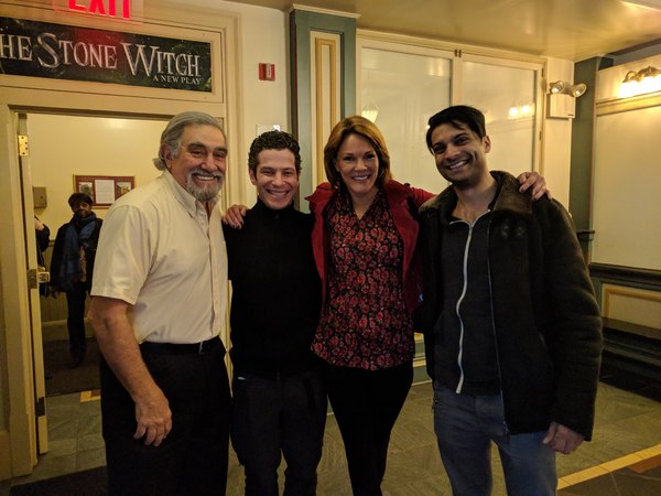 Photo Flash: HAMILTON Director Thomas Kail Visits THE STONE WITCH Image
