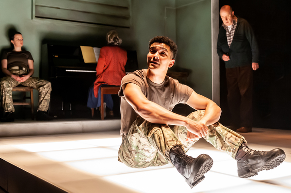 Photo Flash: First Look at NOT TALKING at Arcola Theatre Image