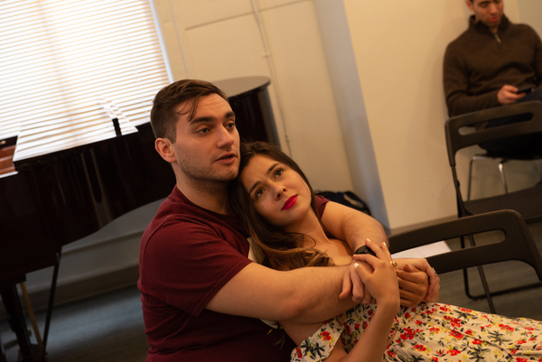 Photo Flash: In Rehearsal with MOLASSES IN JANUARY Image