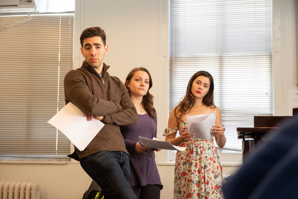 Photo Flash: In Rehearsal with MOLASSES IN JANUARY 