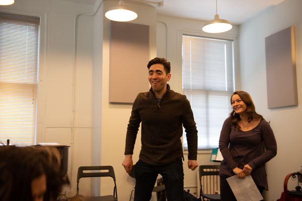 Photo Flash: In Rehearsal with MOLASSES IN JANUARY 