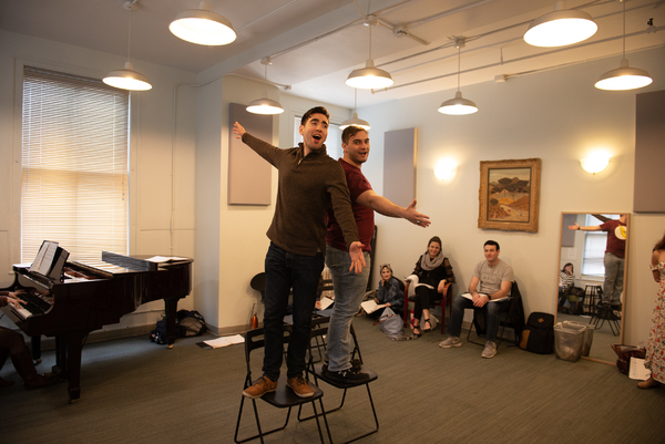 Photo Flash: In Rehearsal with MOLASSES IN JANUARY Image