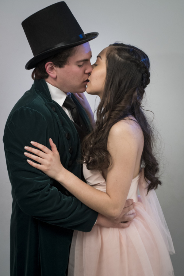 Andy Stratton and Arianna Sy in Romeo and Juliet, Directed by Becca Johnson-Spinos fo Photo